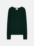 V-Neck Jumper 4 Threads Chelsea - Cypress - 100% Cashmere 4 Threads