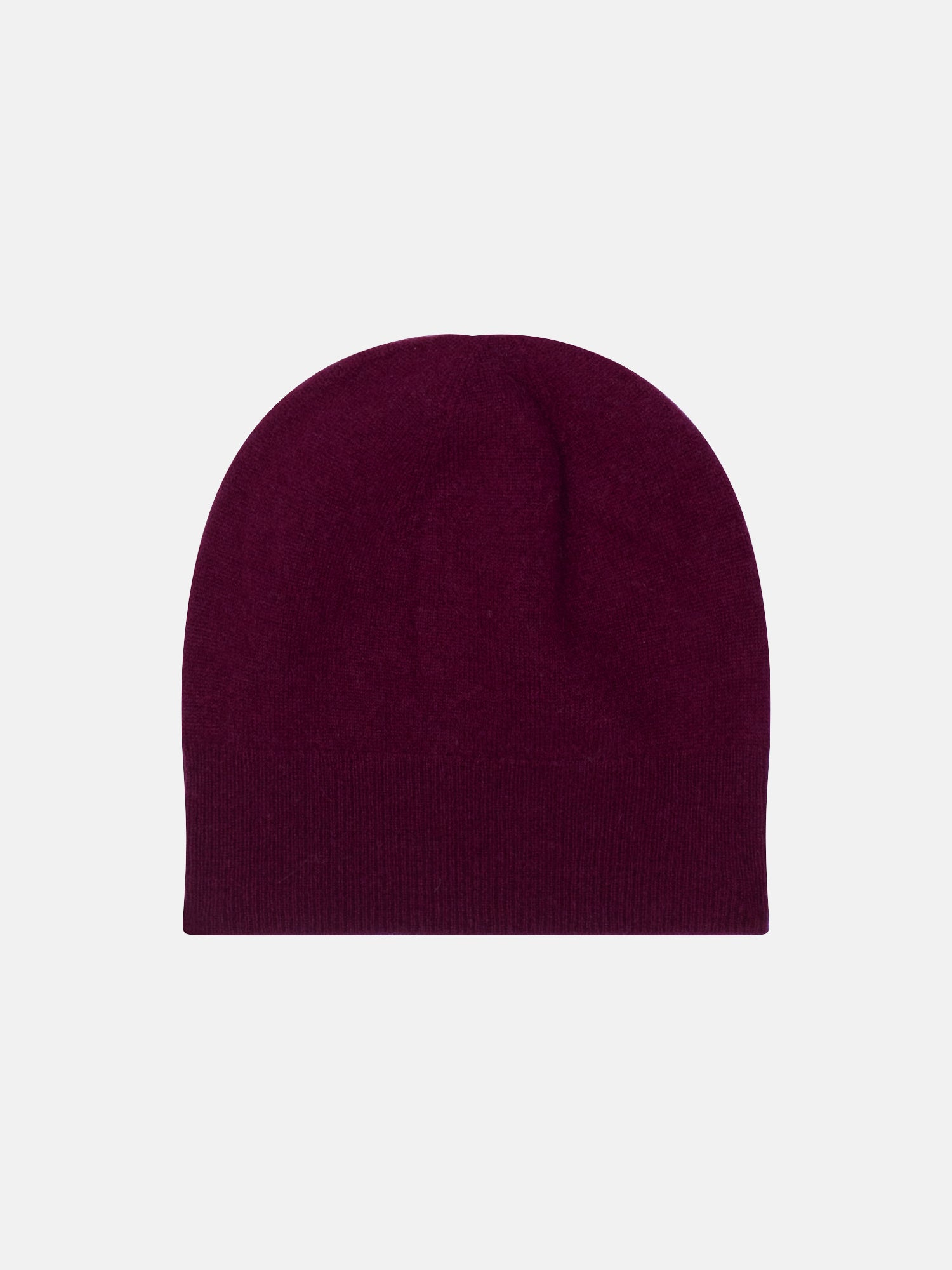 Gorro Manti - Burdeos - 100% cachemira de 2 cabos - Unisex