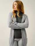 Cardigan Collo a V - Cimet - Nuage Chiné