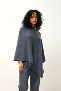 4-Ply Poncho - Meryl - Mottled Charcoal