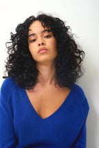 Jersey Cuello Pico - Giusalet - Azul