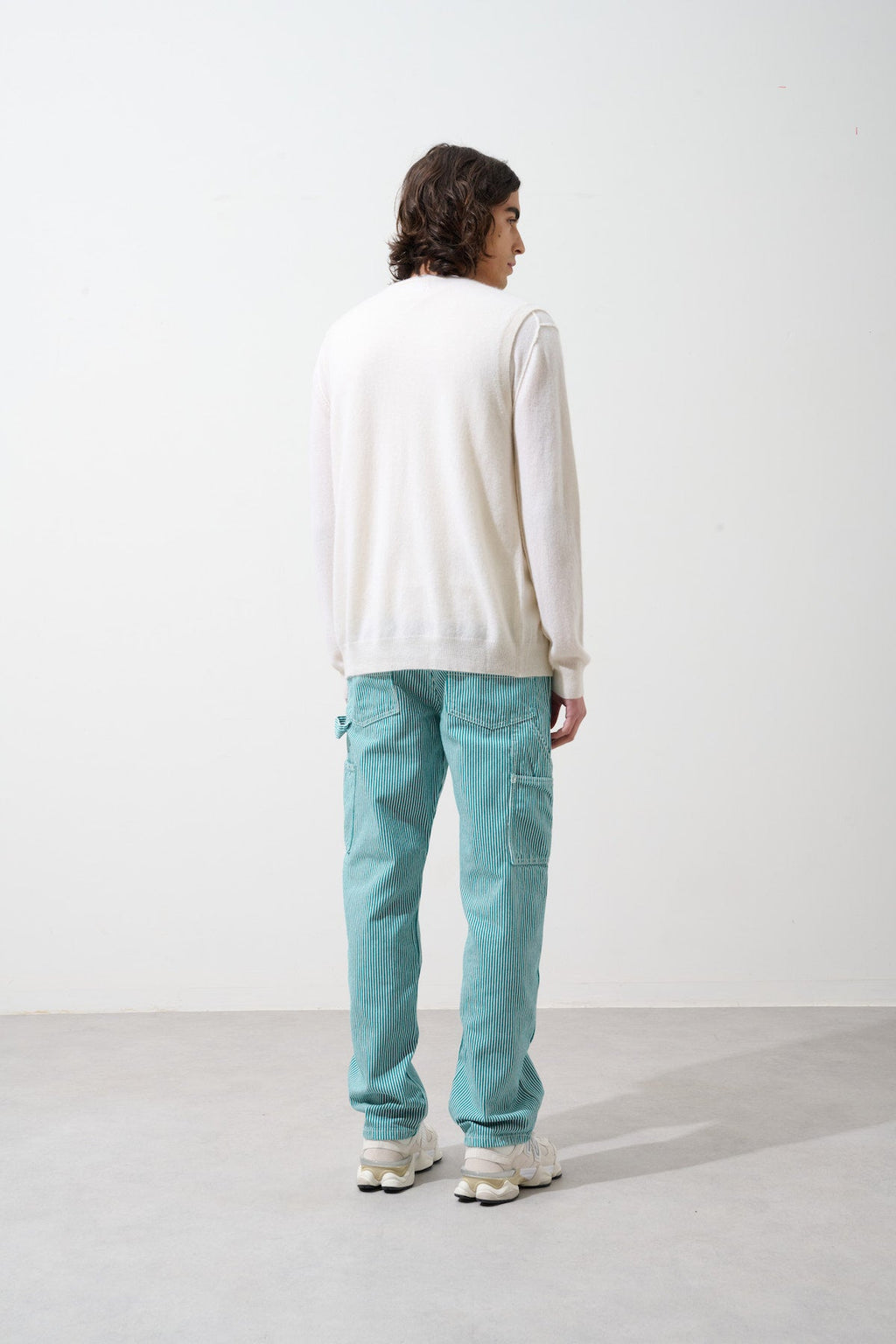 Cardigan Col V Sans Manches - Hugo - Neige