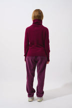 Pull Col Roulé - Dolce - Rouge