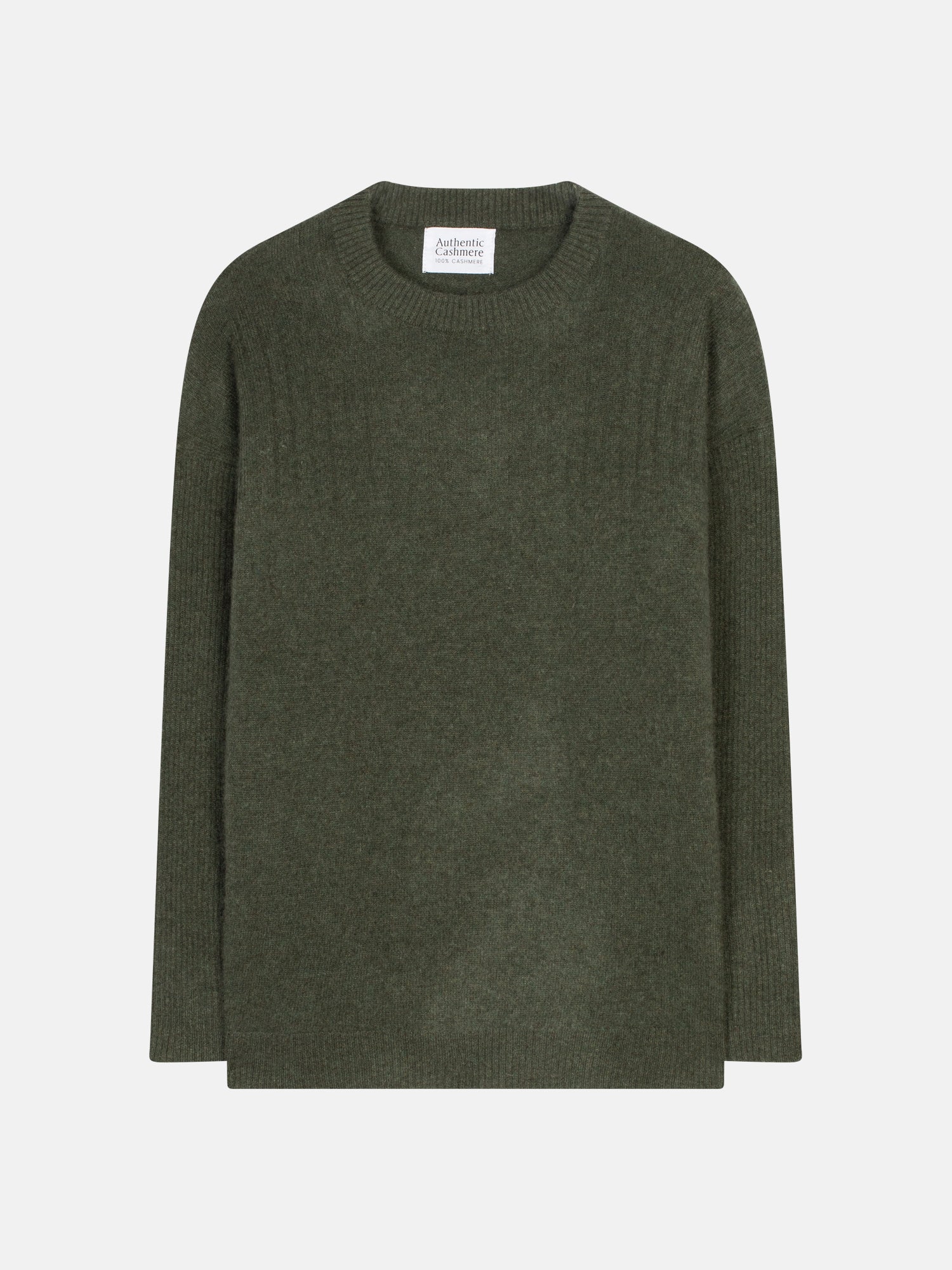 Jersey de cuello redondo - Daria - Caqui