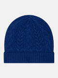 Scott 4-Ply Beanie - Ultramarine - 100% 4-Ply Cashmere - Unisex