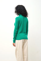 Pull Col Roulé - Bise - Vert