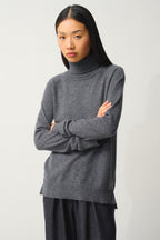 Pull Col Roulé - Madeline - Anthracite Chiné