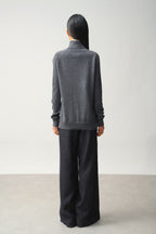 Pull Col Roulé - Madeline - Anthracite Chiné