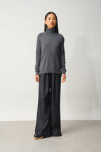 Pull Col Roulé - Madeline - Anthracite Chiné