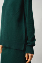 Roll-Neck Jumper - Madeline - Cypress