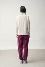 Bénitier Roll-Neck Jumper - Cheviot - Pearl Grey Marl
