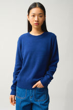 4-Ply Crew Neck Jumper - Jetsan - Midnight