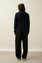 Pull Capuche Poche Kangourou - Casper - Noir