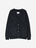 Cardigan Col V - Pipa - Noir
