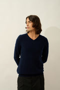 Pull Col V - Jardon - Navy