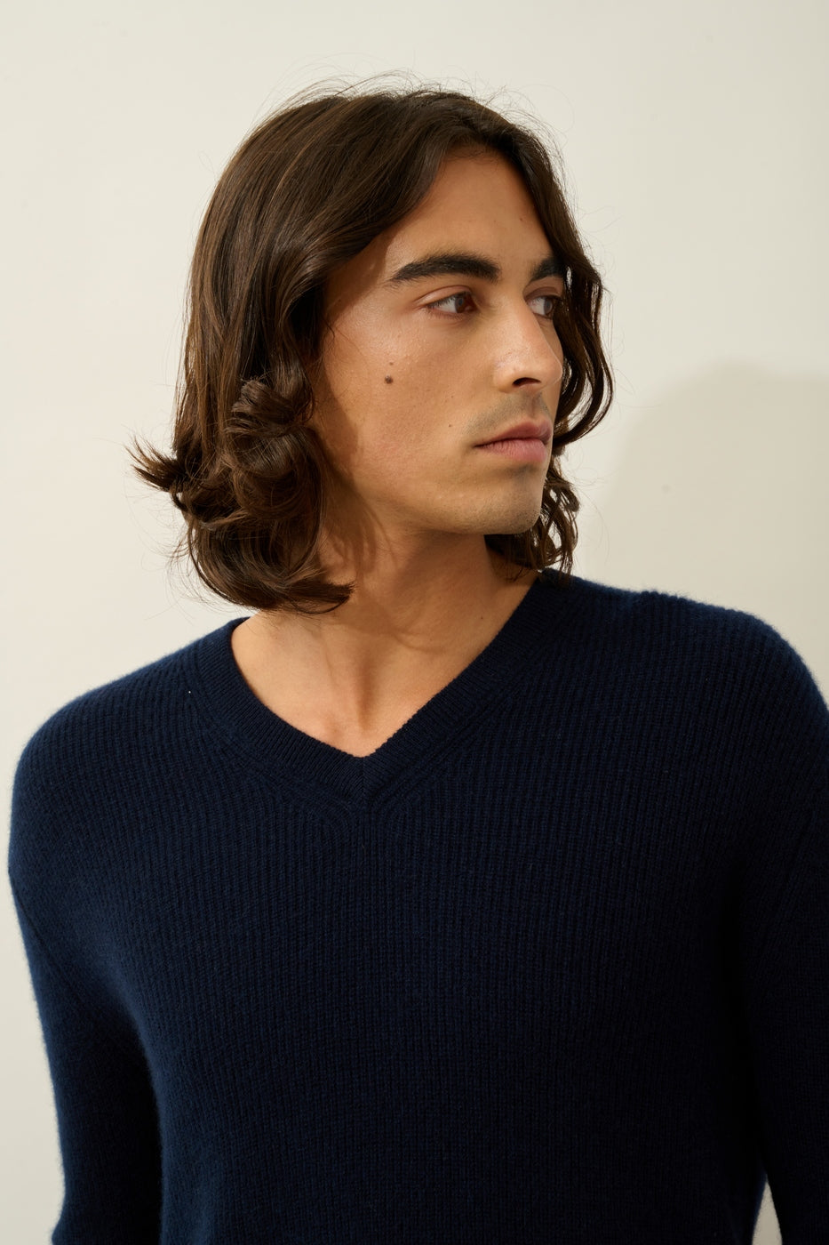 Pull Col V - Jardon - Navy