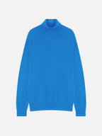 Roll-Neck Jumper - Bange - Cornflower Blue