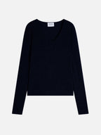 Pull Col V - Galise - Caviar