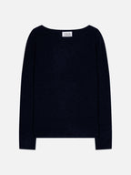 Boat-Neck Jumper - Criou - Caviar