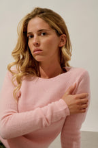 Jersey de cuello redondo de 4 hilos - Ivy - Bailarina