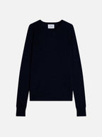 Crew-Neck Jumper - Etret - Caviar