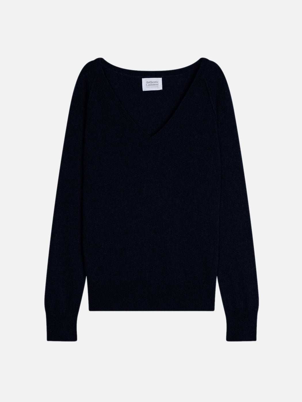 Pull Col V  - Giusalet - Noir
