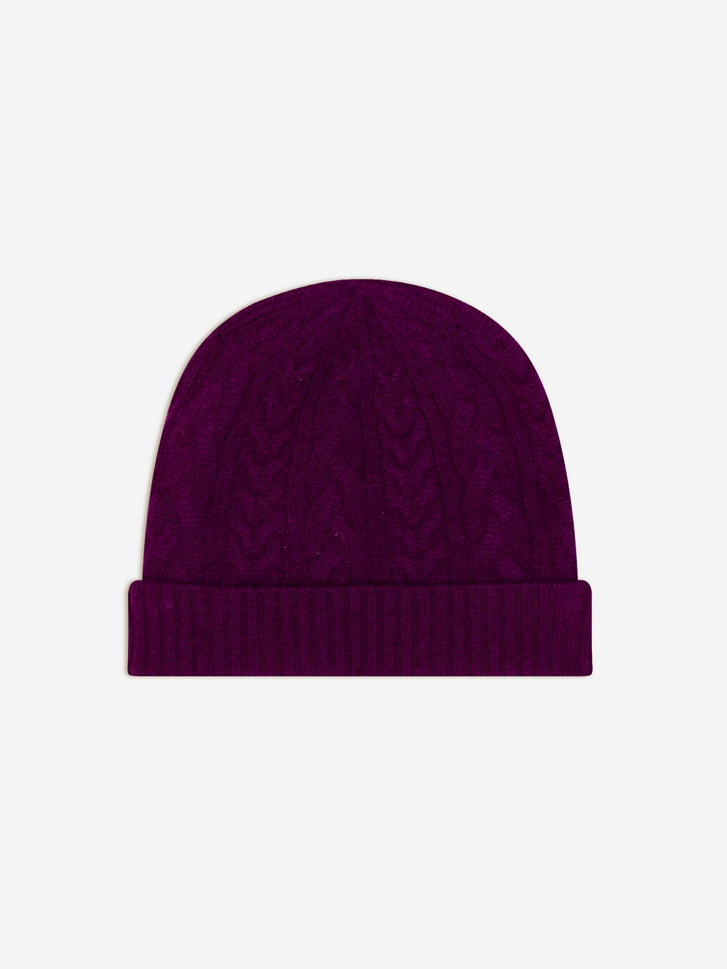 Bonnet 4 Fils Scott - Prune