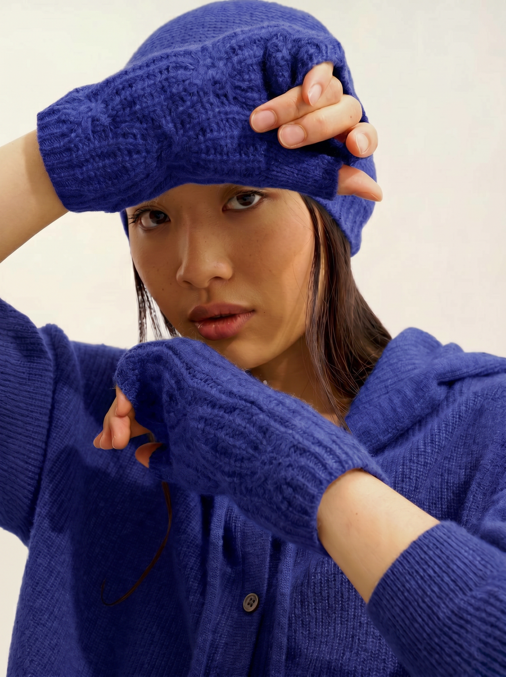 6-Ply Iris Mittens - Indigo - Acc
