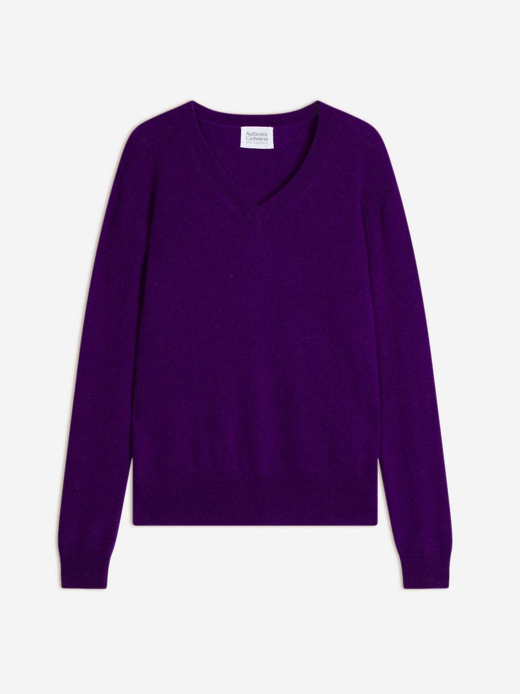 Jersey de cuello en V Gardoria - Violeta - Mujer