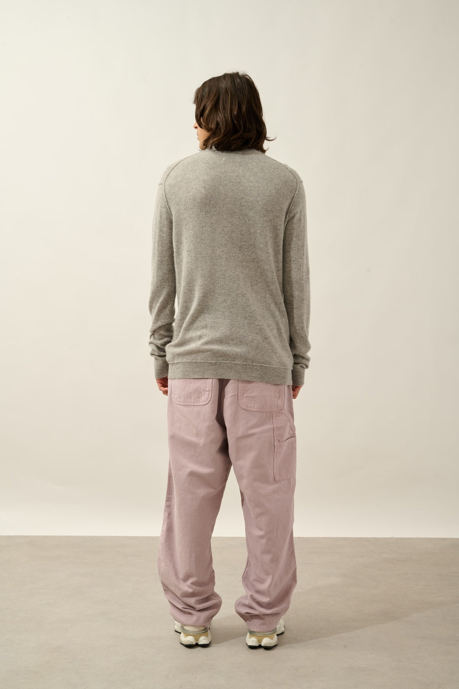 Jersey de cuello camionero Candice - Nube jaspeada - Hombre