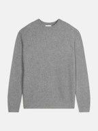 Jersey de cuello redondo de 4 hilos - Aksel - Nube jaspeado