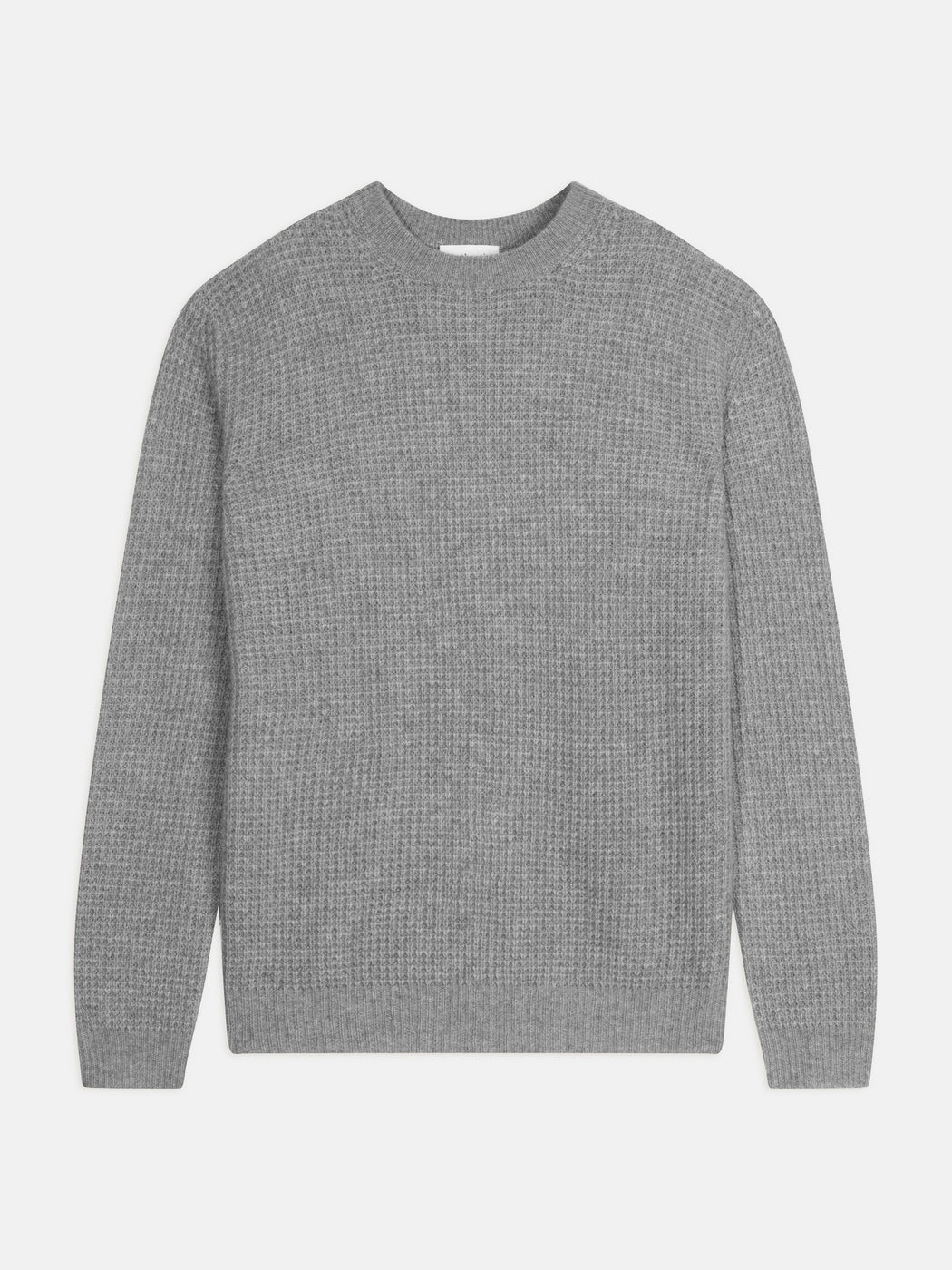 Jersey de cuello redondo de 4 hilos - Aksel - Nube jaspeado