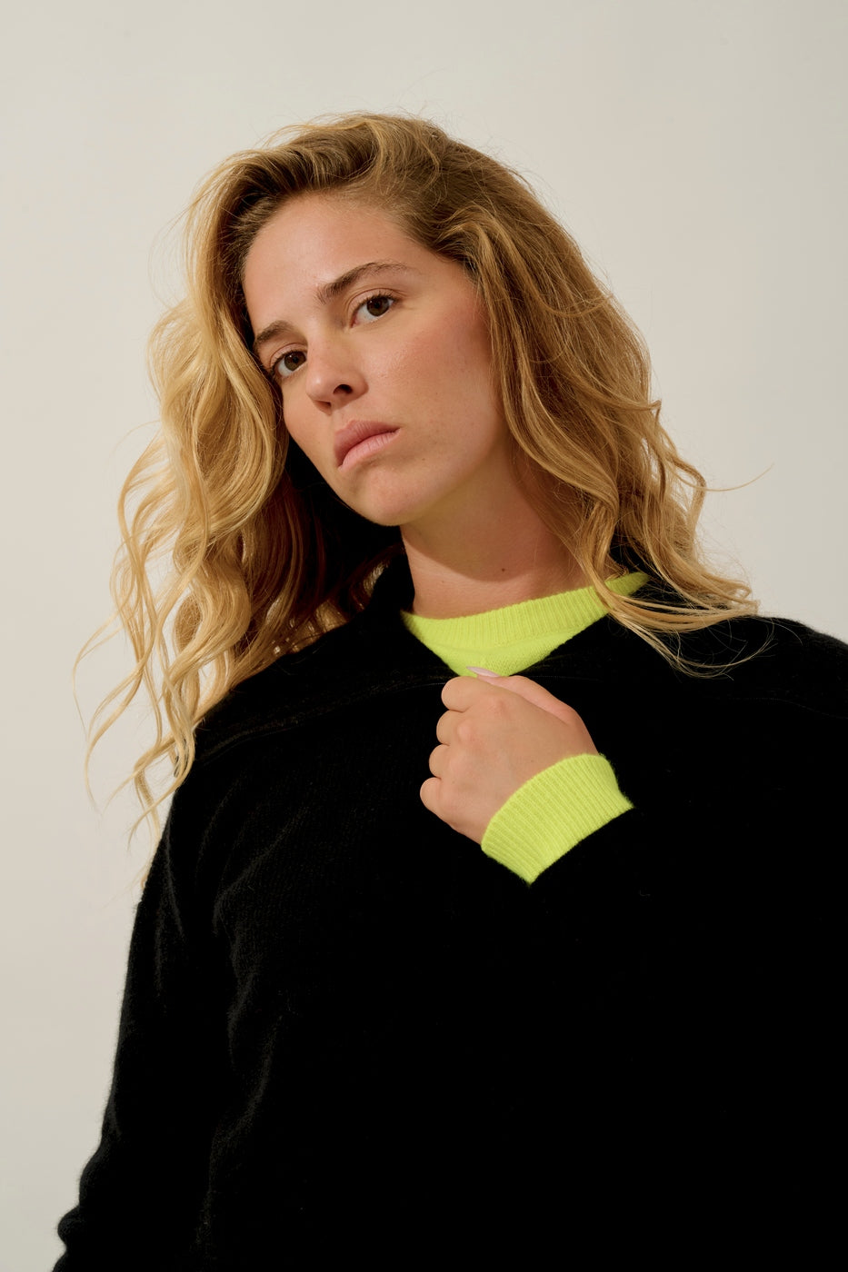 Pull Camionneur Karma - Noir - Femme