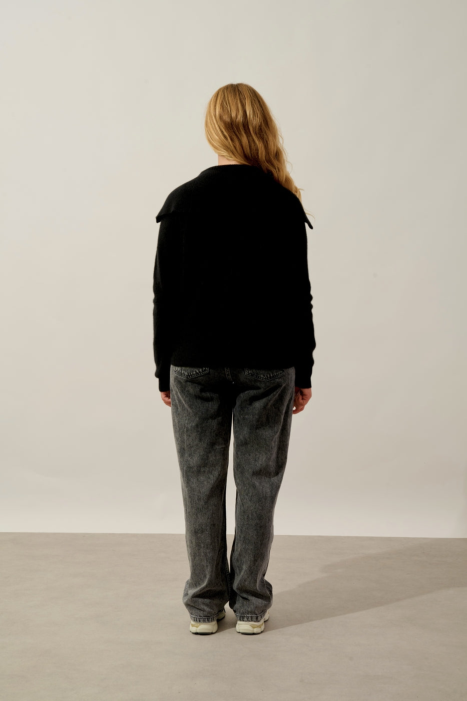 Pull Camionneur Karma - Noir - Femme