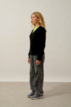 Pull Camionneur Karma - Noir - Femme