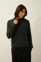 Pull Camionneur - Candice - Carbone Chiné
