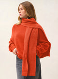 4-Ply Apolline Scarf - Orange - Acc