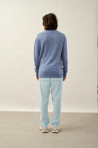 Half-Zip Jumper - Ambin - Heather Sky