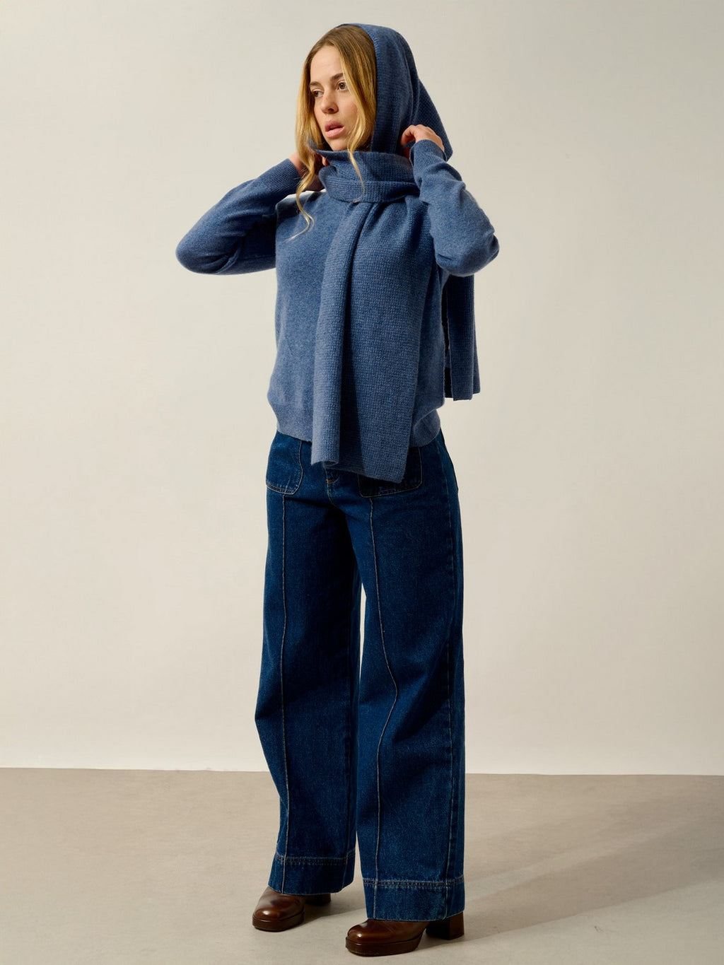 Bufanda Sky - Azul denim