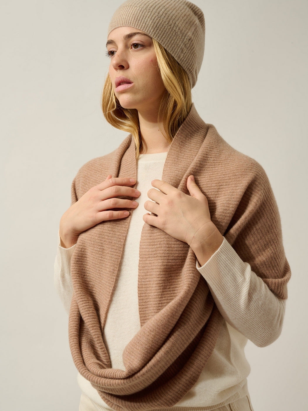 Cuello Alexandre - Camel jaspeado