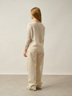 Pull Col Rond Sigrid - Ivoire