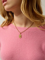 Maglione Girocollo Karin - Rosa Malabar