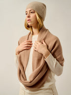 Andrea Beanie - Light Camel Marl