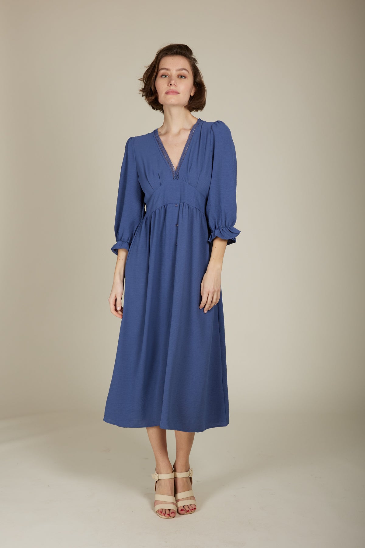 ROBE LONGUE BLEU - Andy & Lucy
