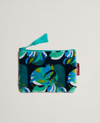 Bolso pequeño de terciopelo - Split navy