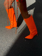 Josefine Boots - Neon Orange - Women