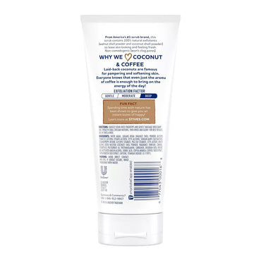 St. Ives Energizing Scrub Coconut And Coffee, 6 oz