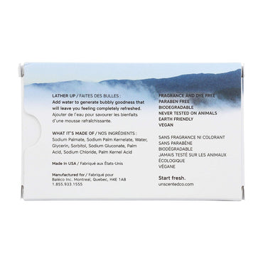 The Unscented Company Unscented Soap Bar, 4.2 Oz