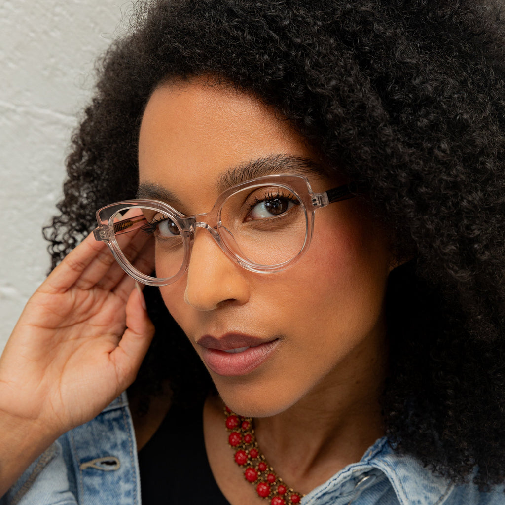 Ashley.B Eyeglasses - Rosé Champagne - Women