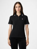 Slim Tipped Polo Shirt - Black